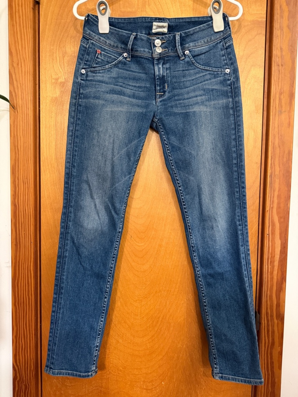 Hudson Collin Flap Skinny Ankle Jeans
